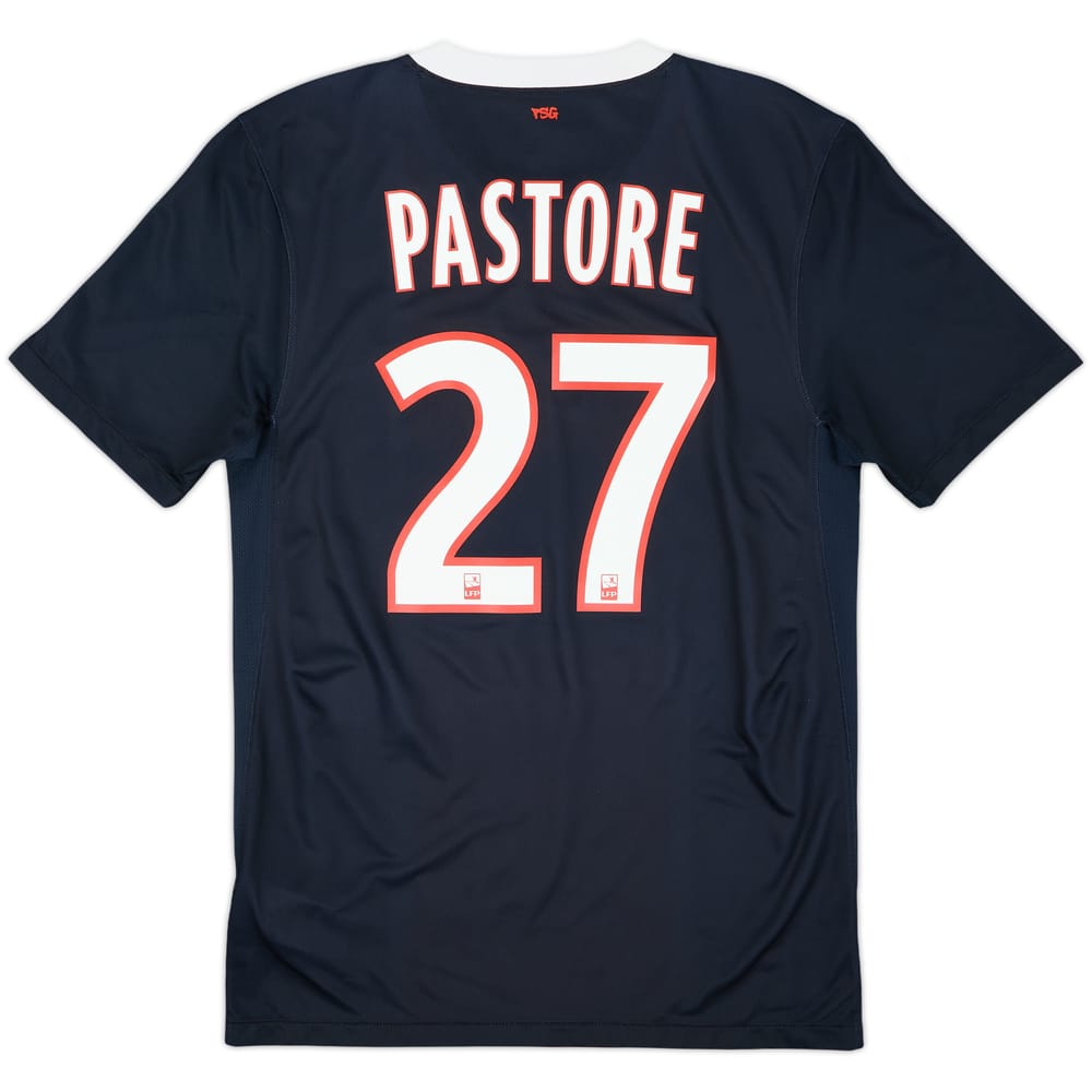 2011-12 Paris Saint-Germain Home Shirt Pastore #27 - 9/10 - (S)