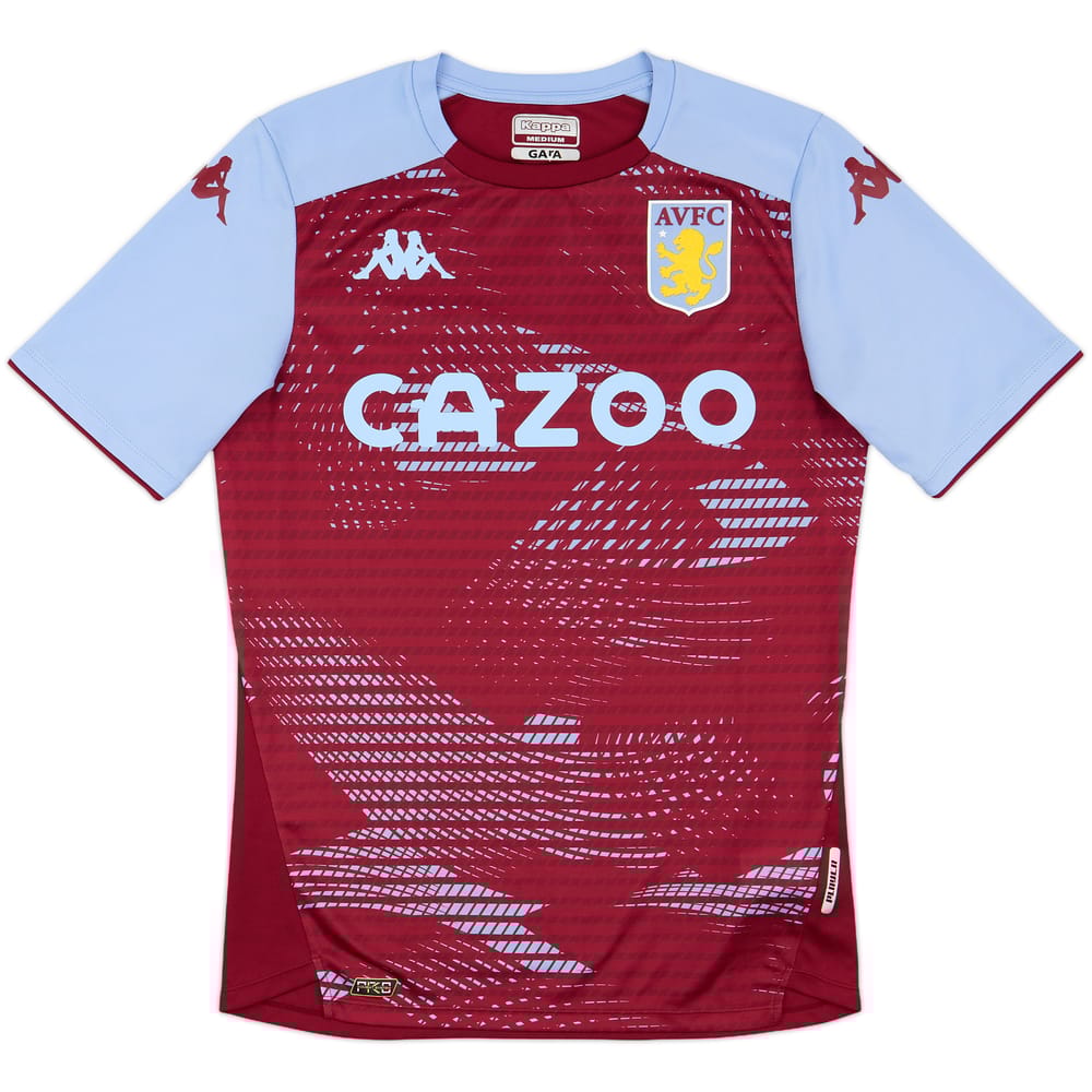2021-22 Aston Villa Kappa Training Shirt - 8/10 - (M)