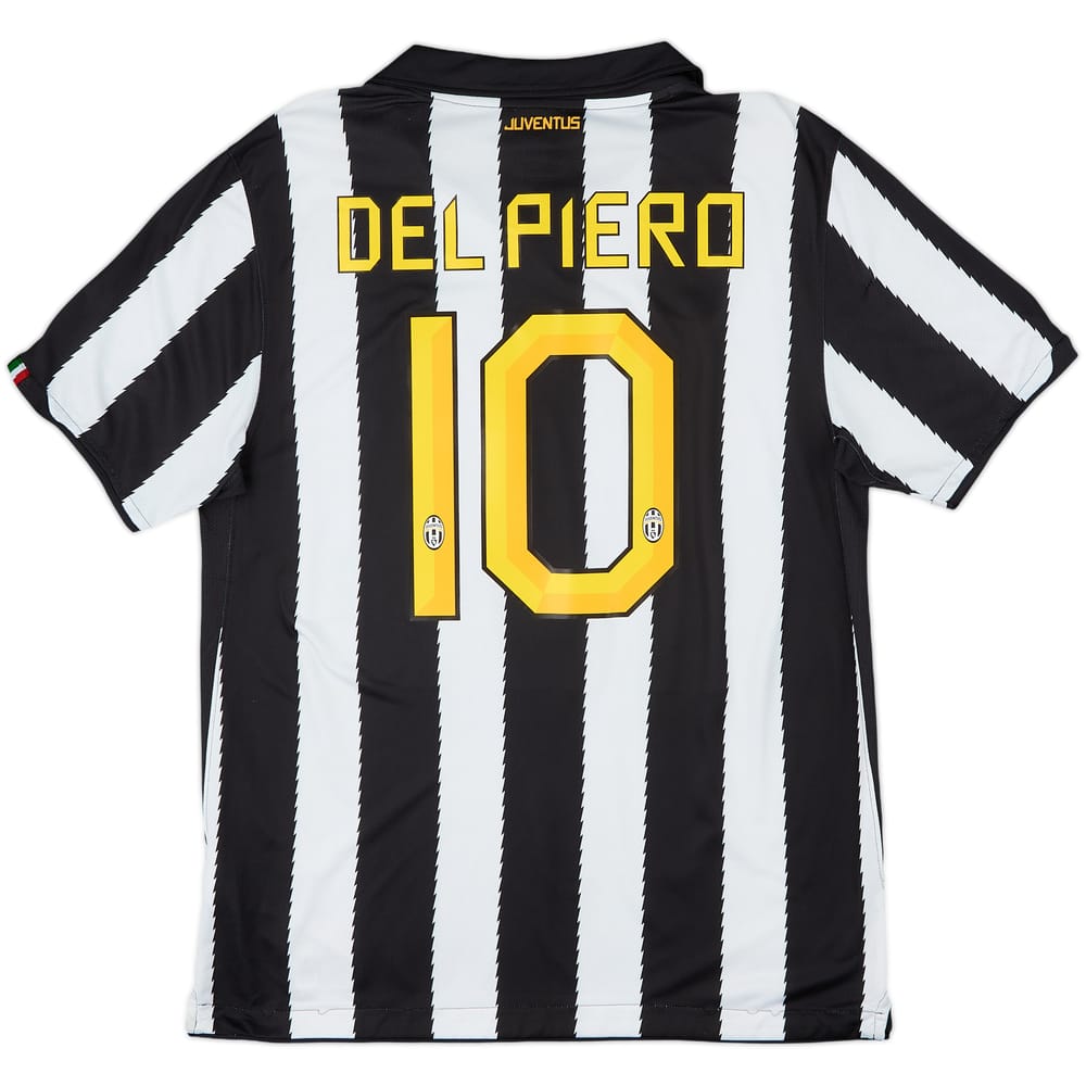 2010-11 Juventus Home Shirt Del Piero #10 - 7/10 - (L)