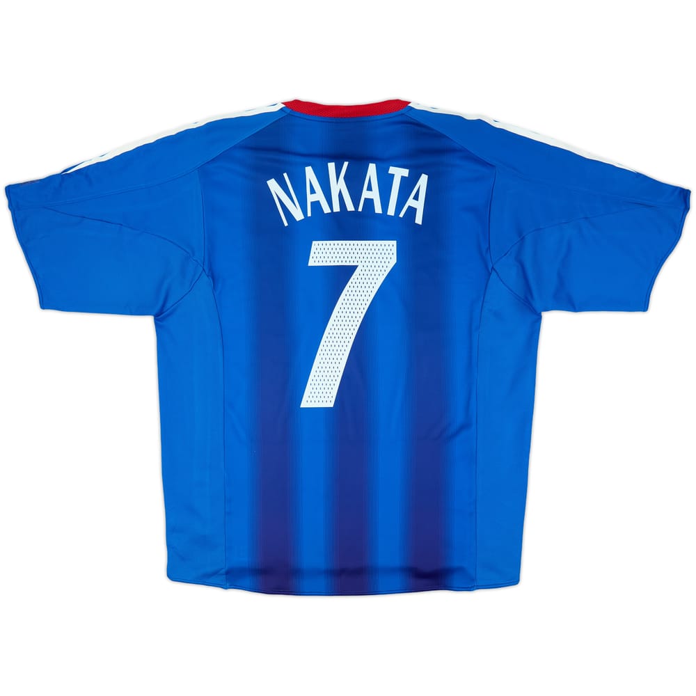 2004-06 Japan Home Shirt Nakata #7 - 5/10 - (L)