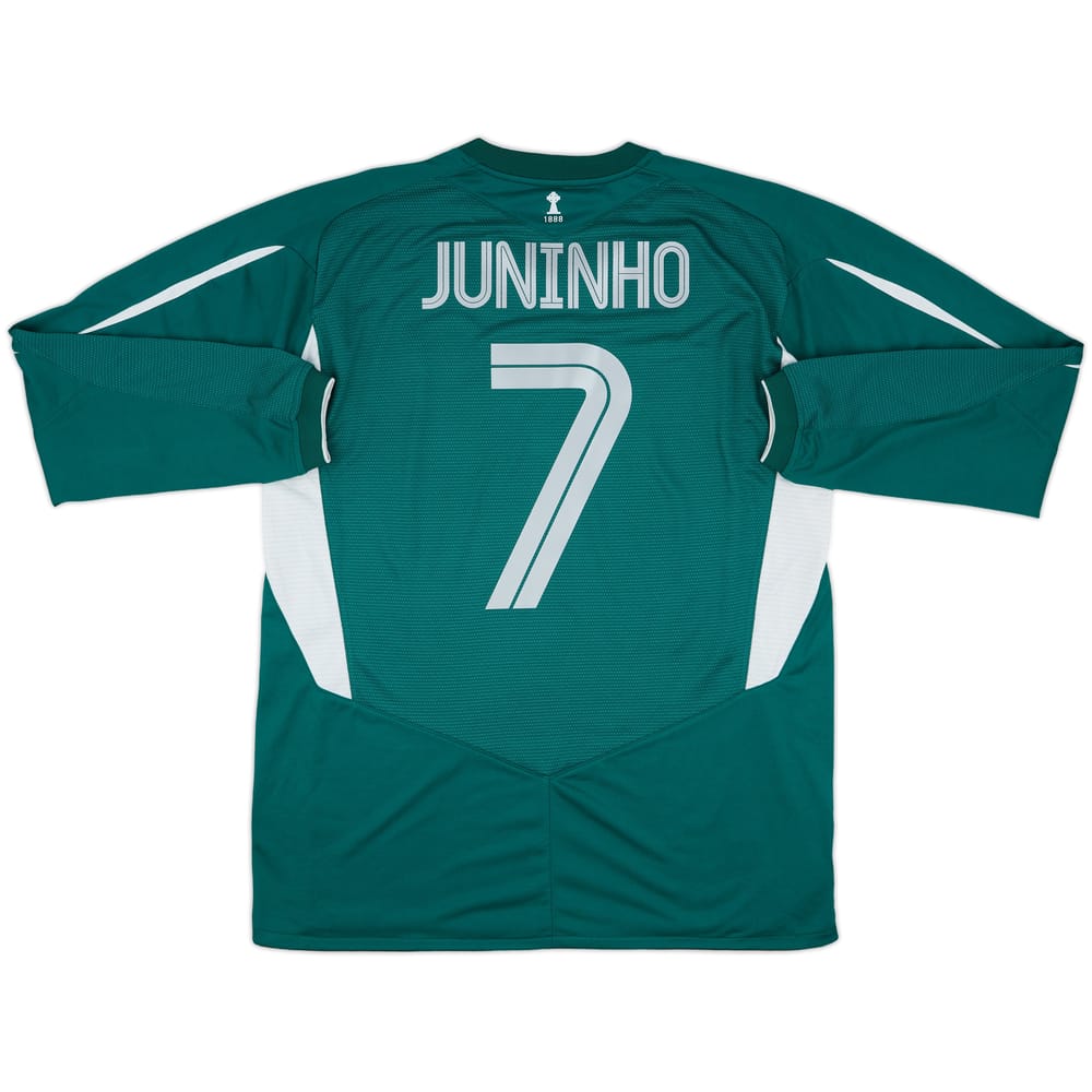 2004-05 Celtic Away L/S Shirt Juninho #7 - 8/10 - (L)