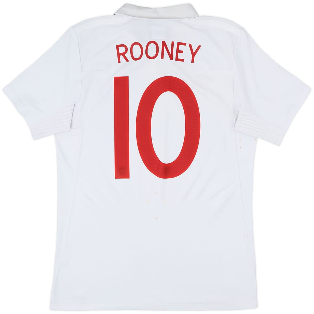 2009-10 England 'South Africa' Home Shirt Rooney #10 - 6/10 - (M)