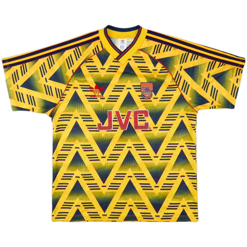 1991-93 Arsenal Away Shirt - 9/10 - (M/L)