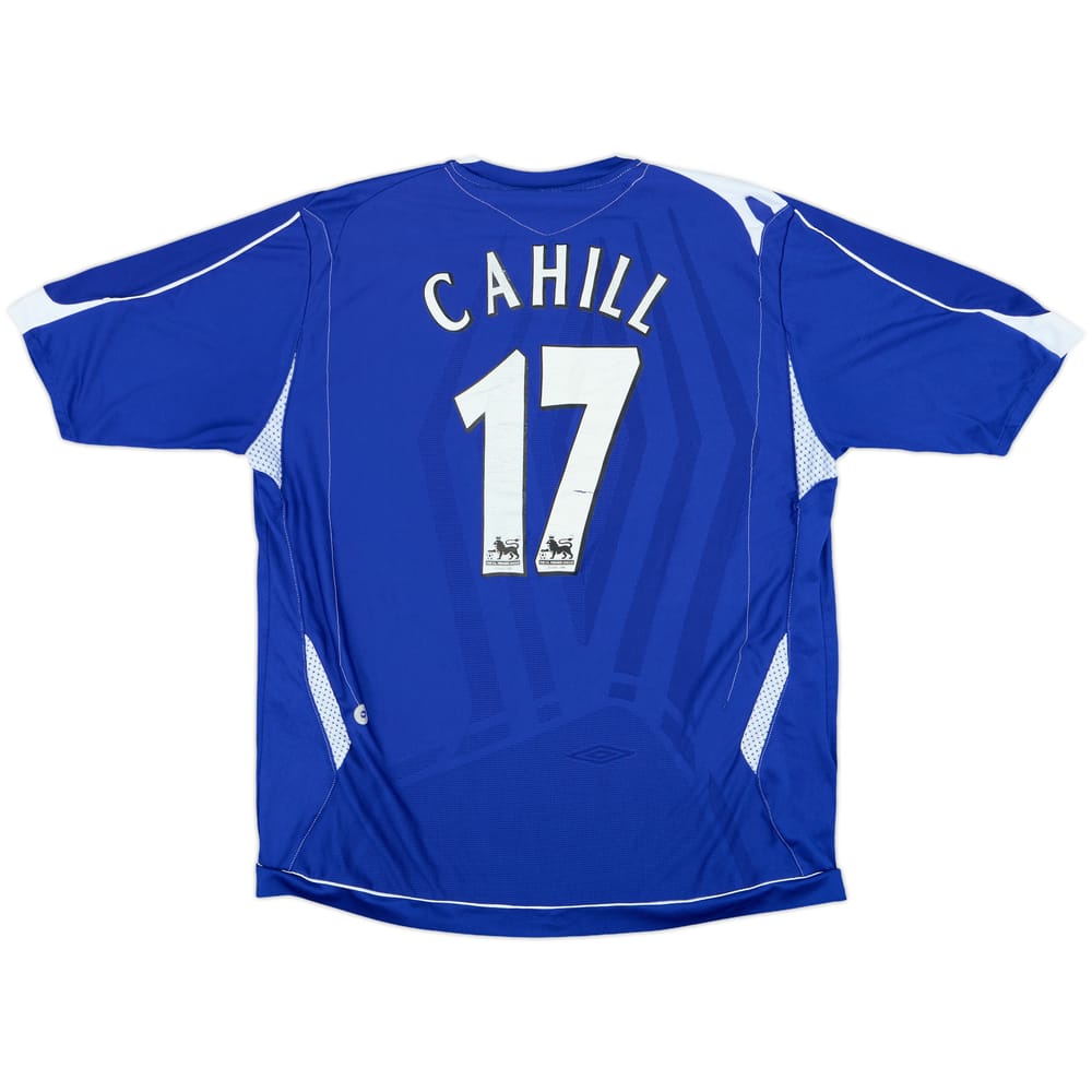 2006-07 Everton Home Shirt Cahill #17 - 5/10 - (L)