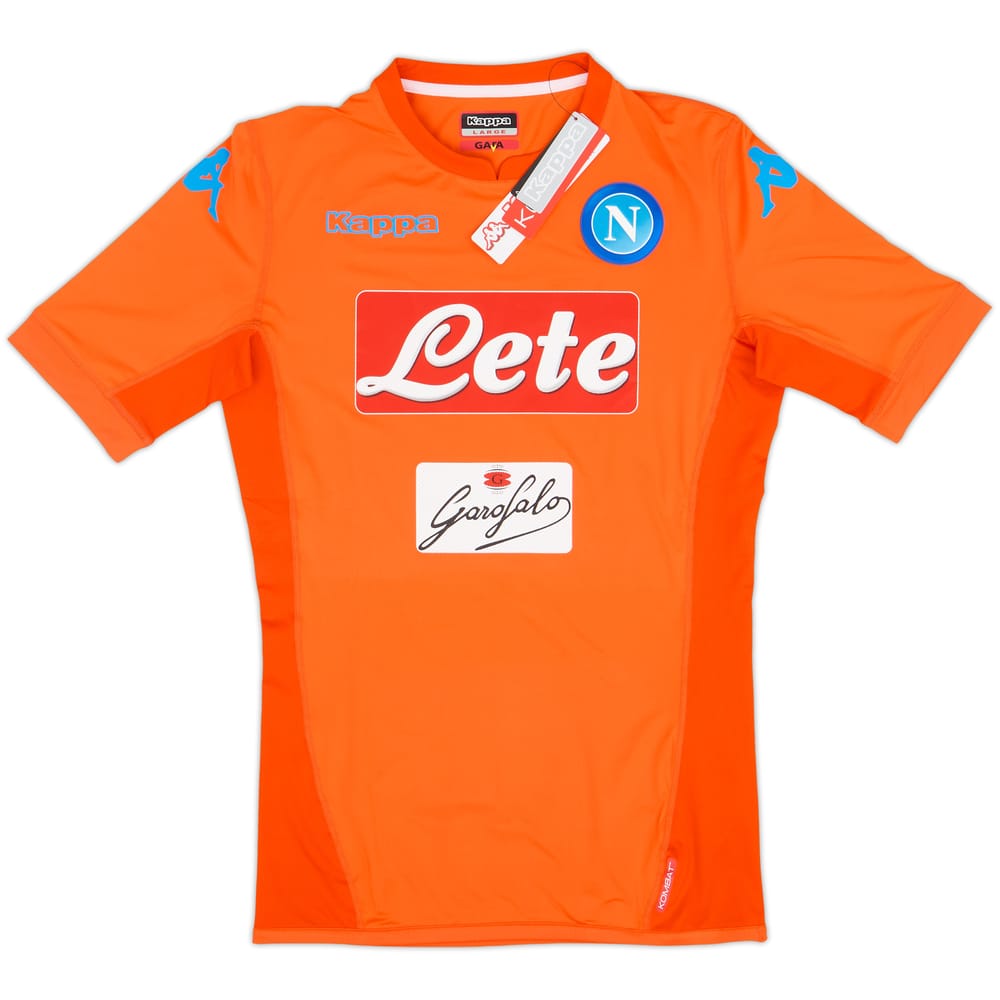 2017-18 Napoli European GK S/S Shirt (L)