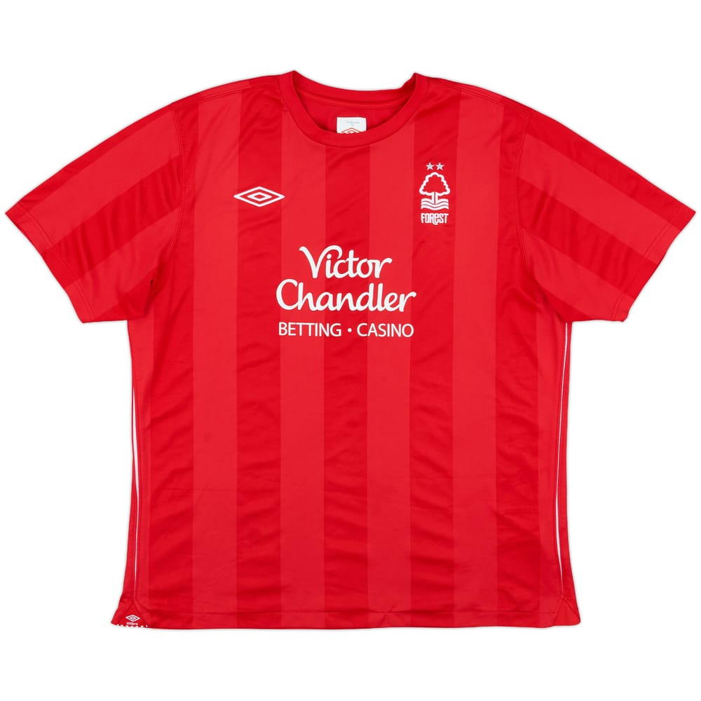 2010-11 Nottingham Forest Home Shirt - 9/10 - (XL)