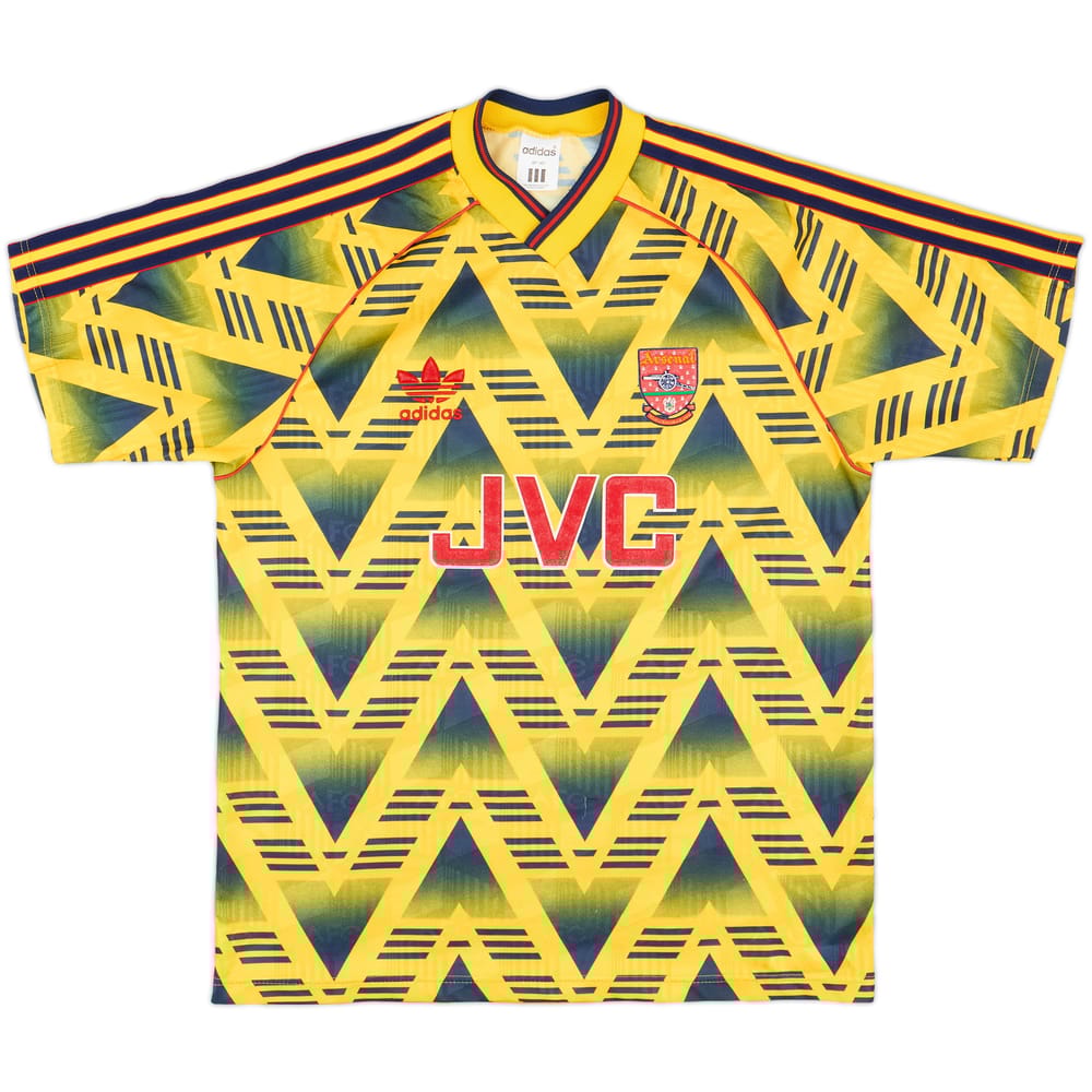 1991-93 Arsenal Away Shirt - 9/10 - (M)