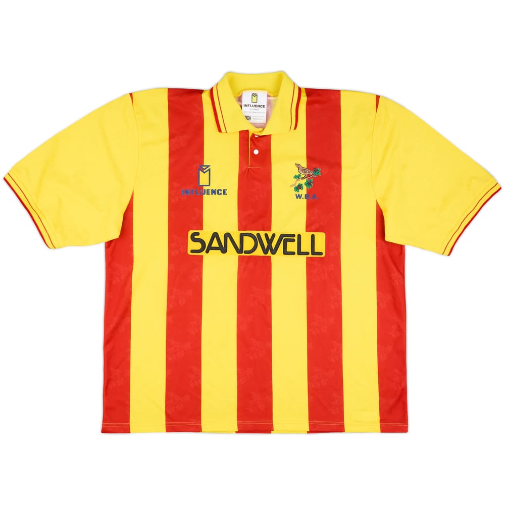 1991-92 West Brom Away Shirt - 8/10 - (XL)