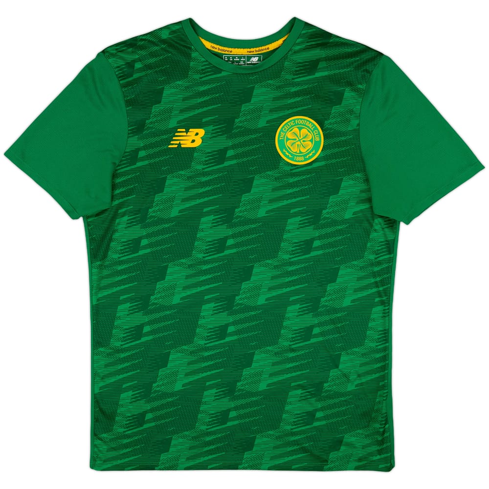 2019-20 Celtic New Balance Training Shirt - 9/10 - (M)