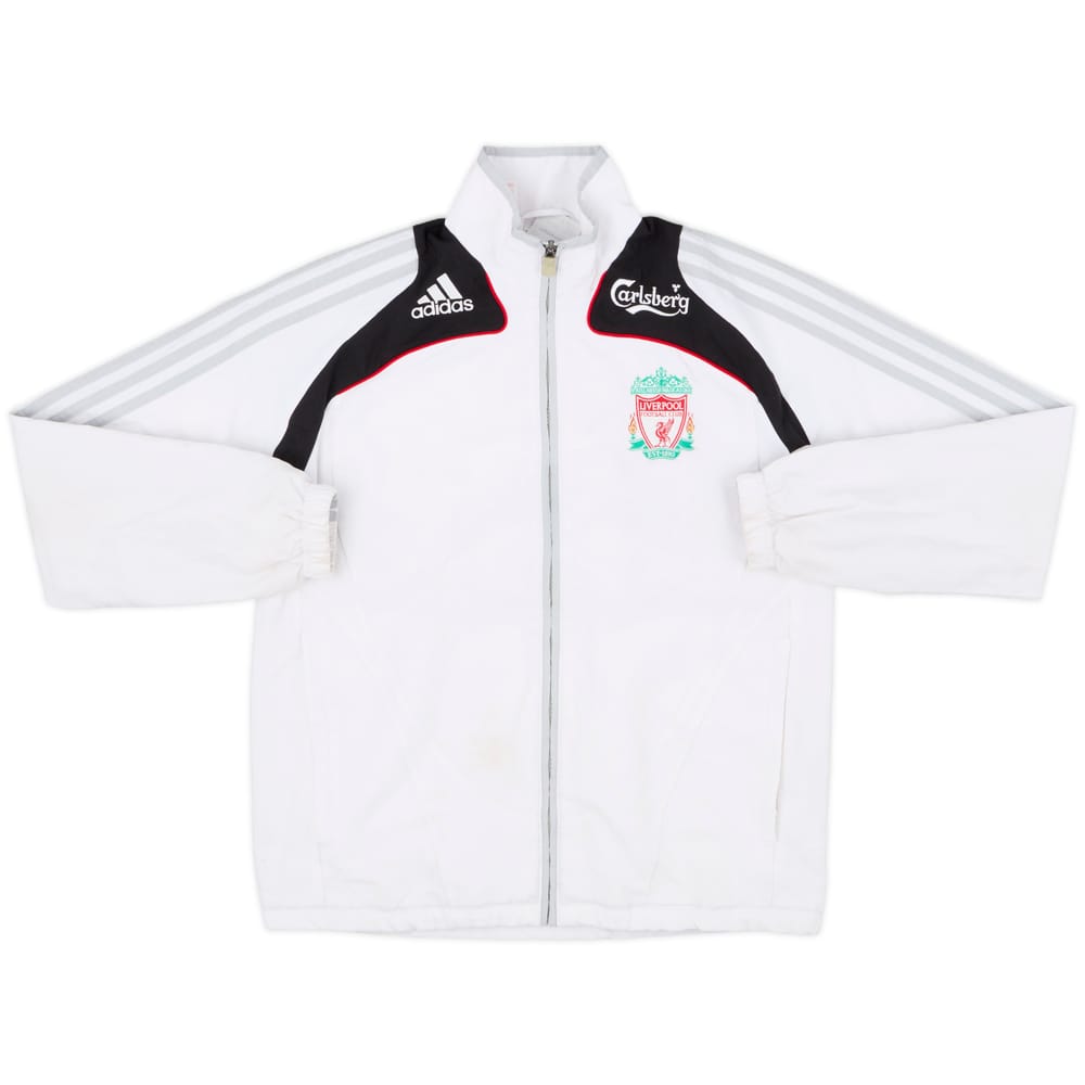 2008-09 Liverpool adidas Track Jacket - 7/10 - (L.Boys)