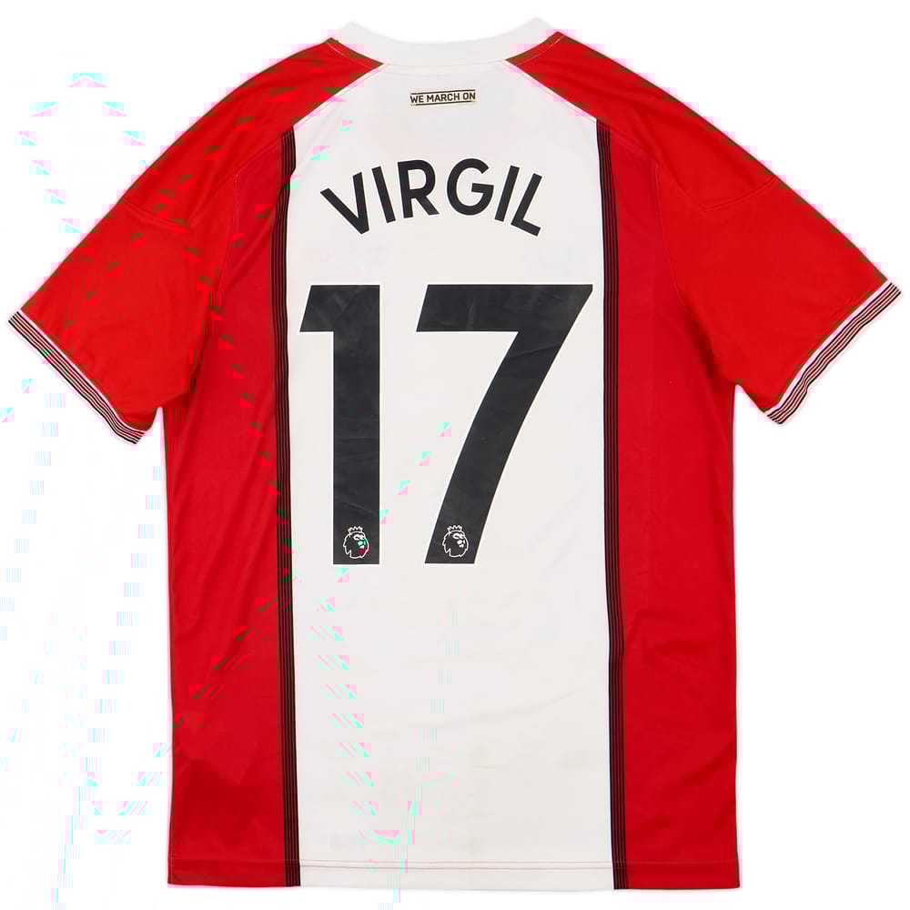 2017-18 Southampton Home Shirt Virgil #17 - 7/10 - (M)