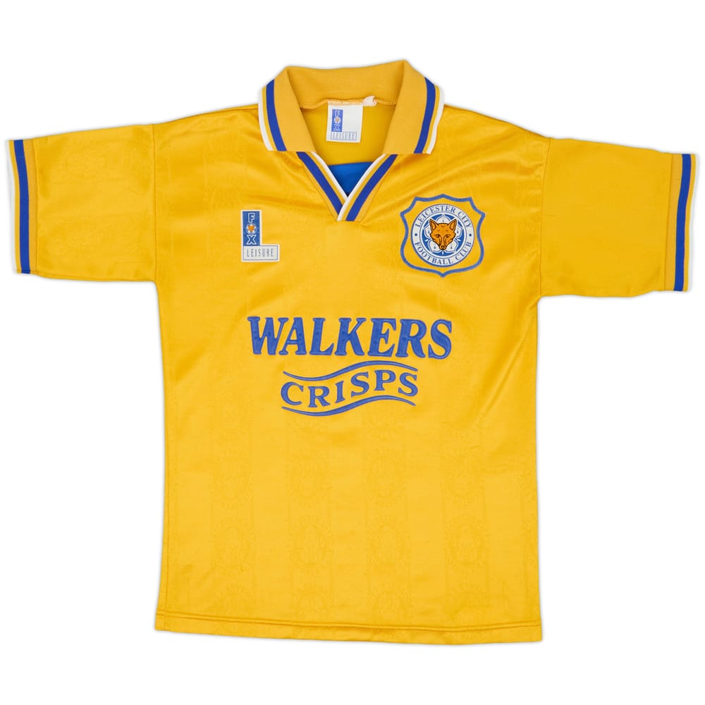 1994-96 Leicester Away Shirt - 8/10 - (L.Boys)