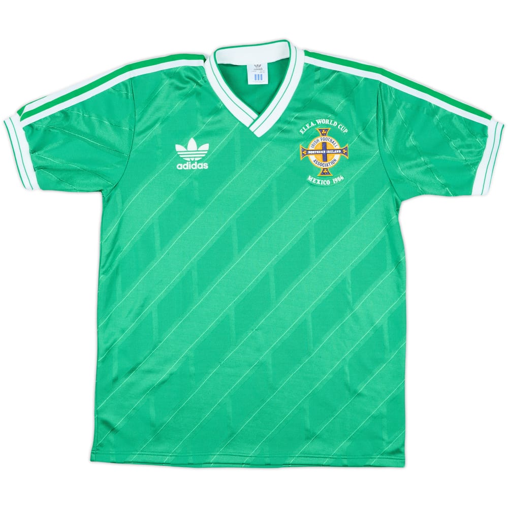 1986-88 Northern Ireland Home Shirt - 9/10 - (L)