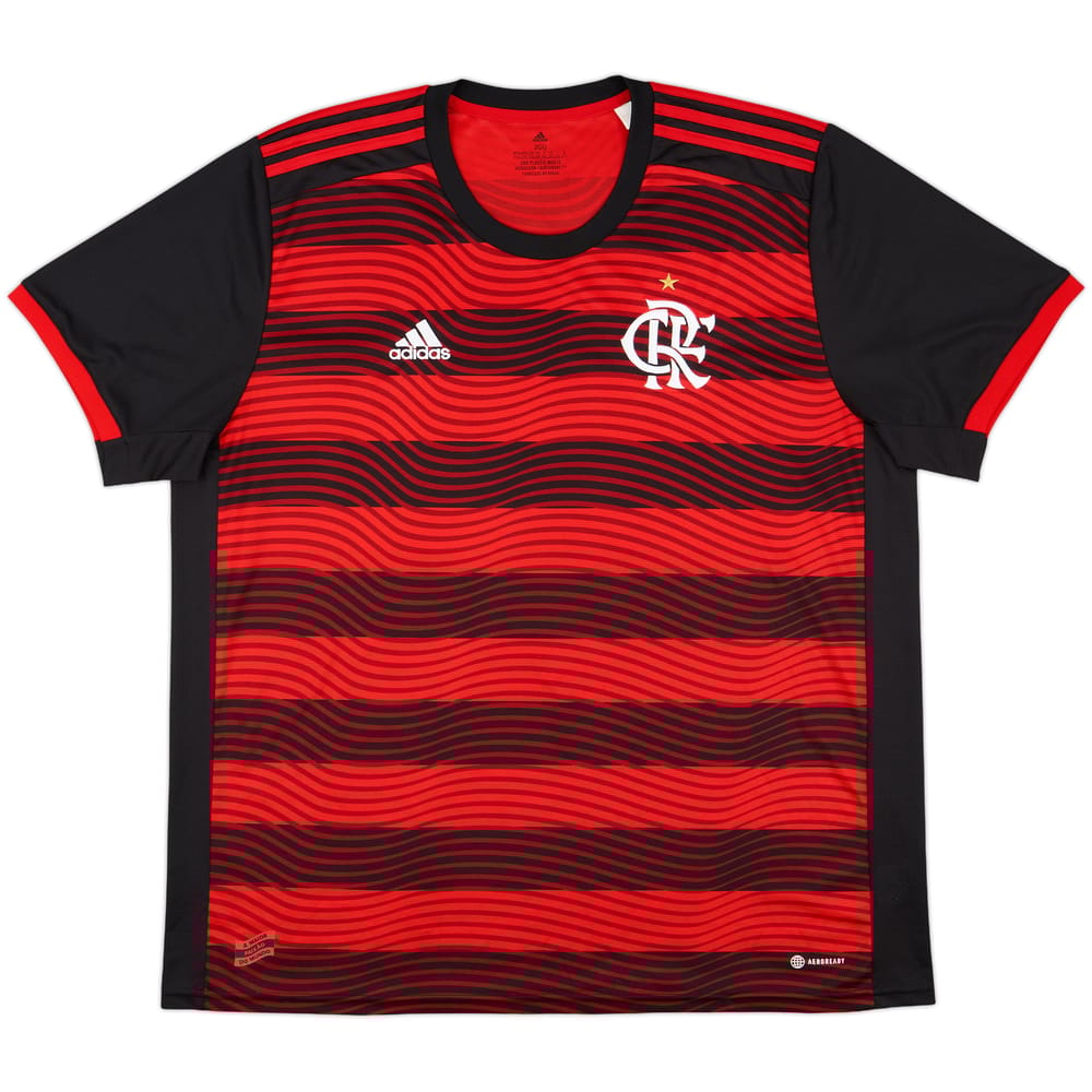 2022 Flamengo Home Shirt - 10/10 - (XXL)