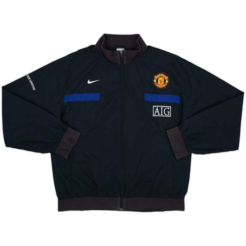 2009-10 Manchester United Nike Track Jacket - 7/10 - (L)