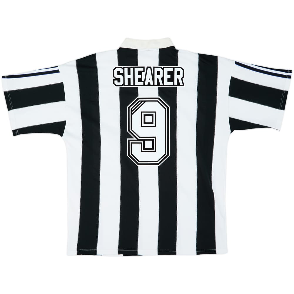 1995-97 Newcastle Home Shirt Shearer #9 - 6/10 - (XL)