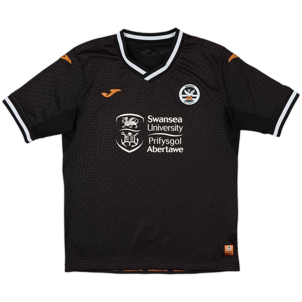 2021-22 Swansea City Away Shirt - 7/10 - (L.Boys)