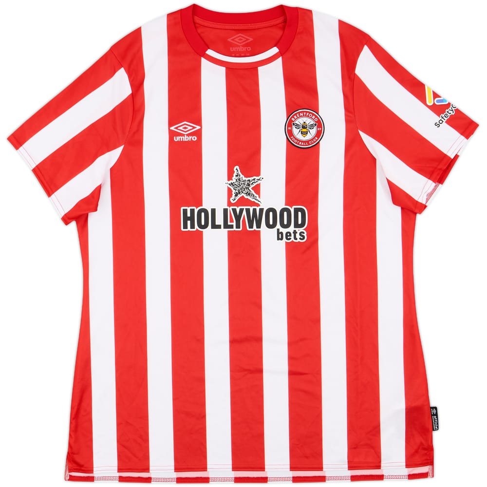 2021-22 Brentford Home Shirt - 10/10 - (Women's L)