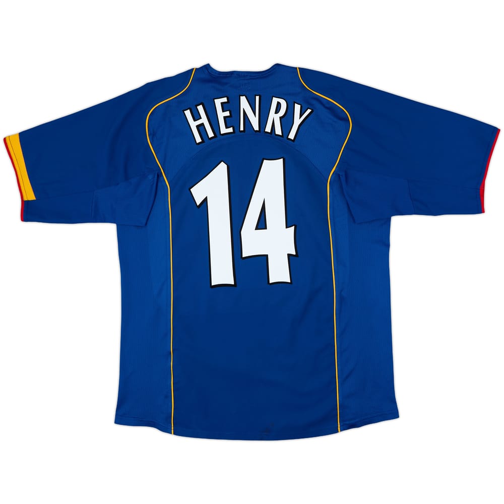 2004-06 Arsenal Away Shirt Henry #14 - 8/10 - (L)
