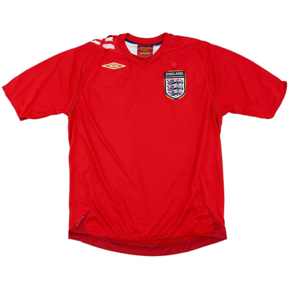 2006-08 England Away Shirt - 5/10 - (L)