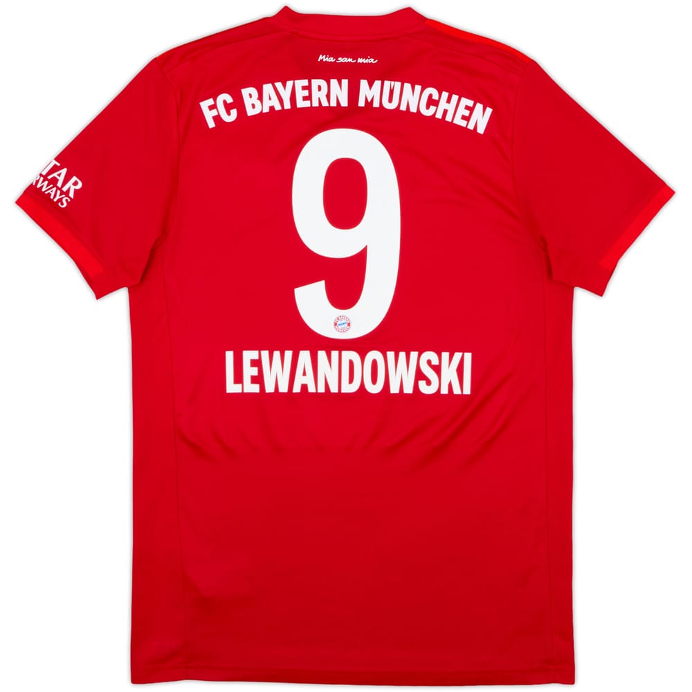 2019-20 Bayern Munich Home Shirt Lewandowski #9 - 10/10 - (M)