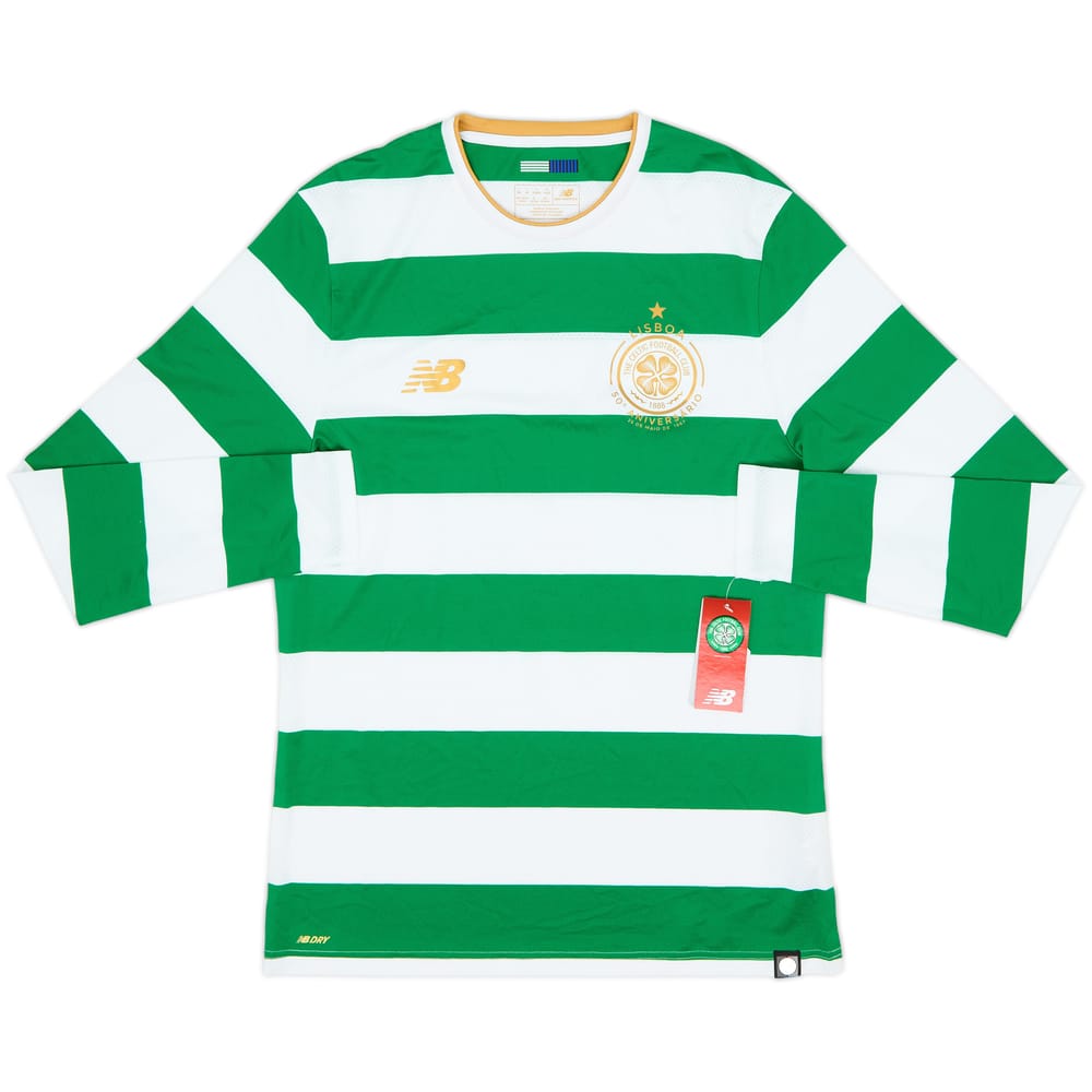 Camiseta de local del Celtic 2017-18 'Lisbon Lions 50th Anniversary' Manga Larga (L)