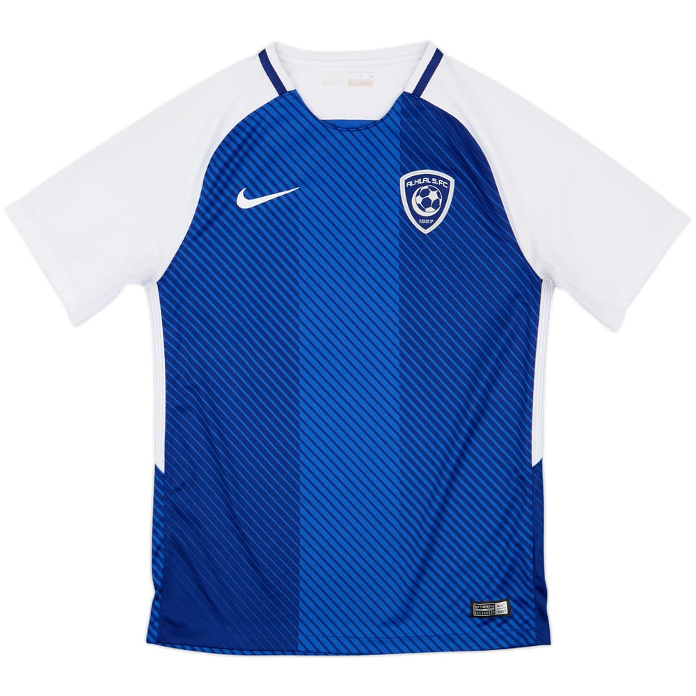 2017-18 Al Hilal Home Shirt - 7/10 - (S)