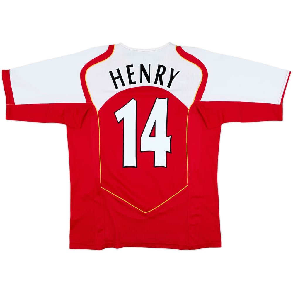 2004-05 Arsenal Home Shirt Henry #14 - 7/10 - (L)