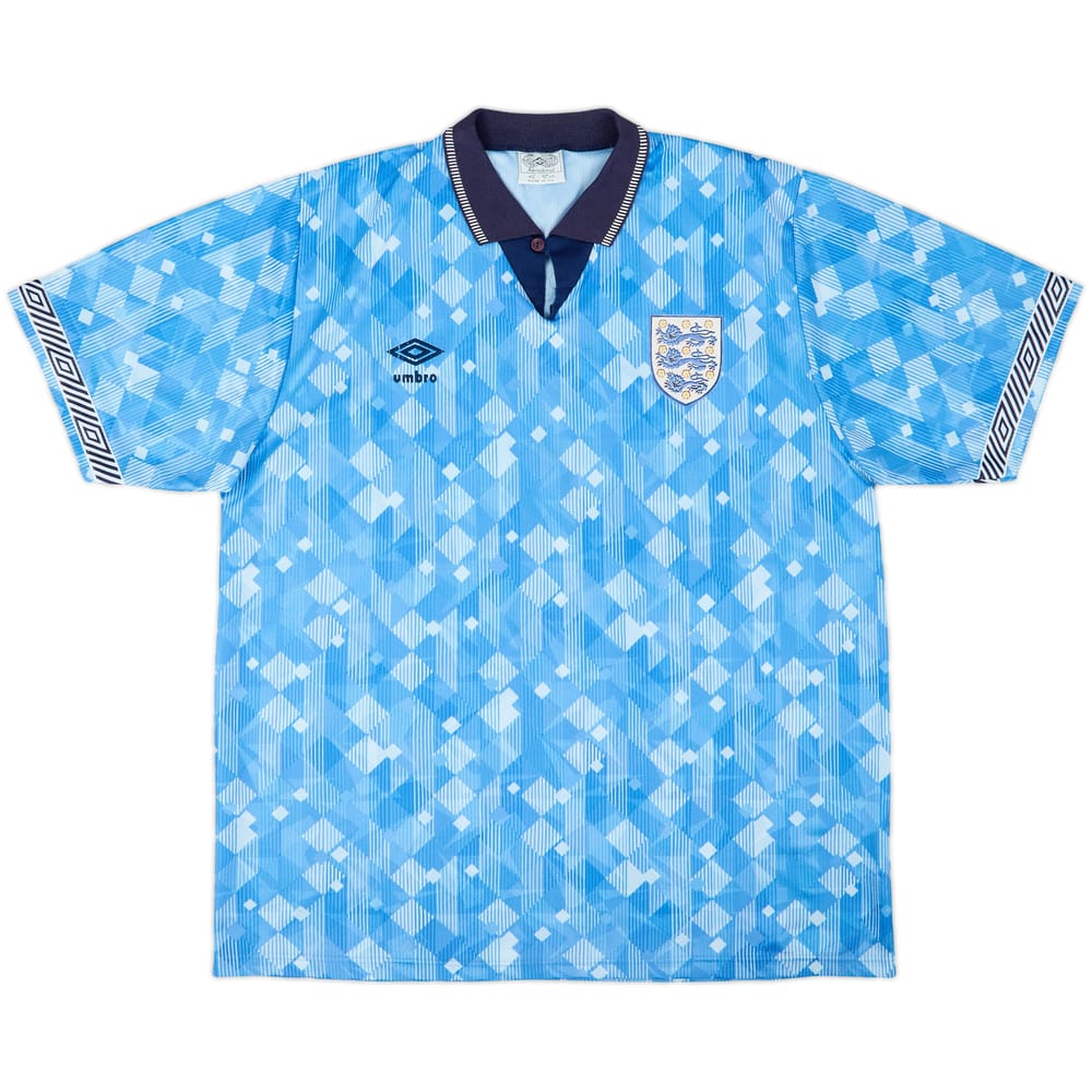 1990-92 England Third Shirt - 7/10 - (L)