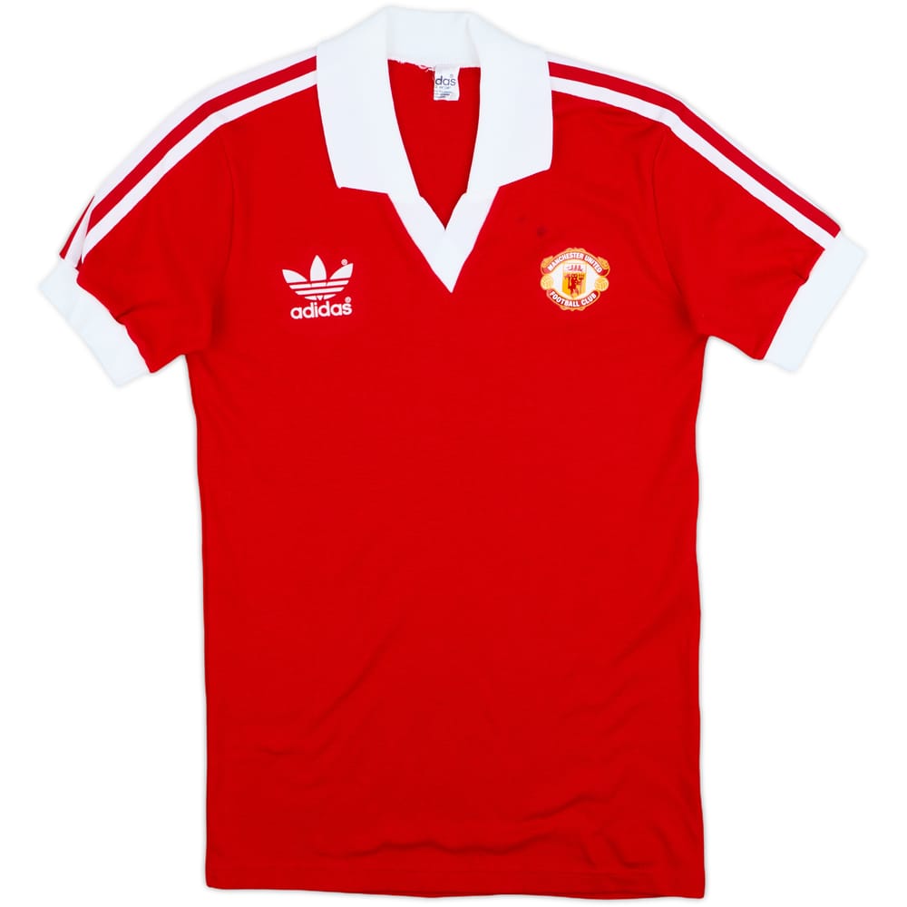 1980-82 Manchester United Home Shirt - 9/10 - (S)