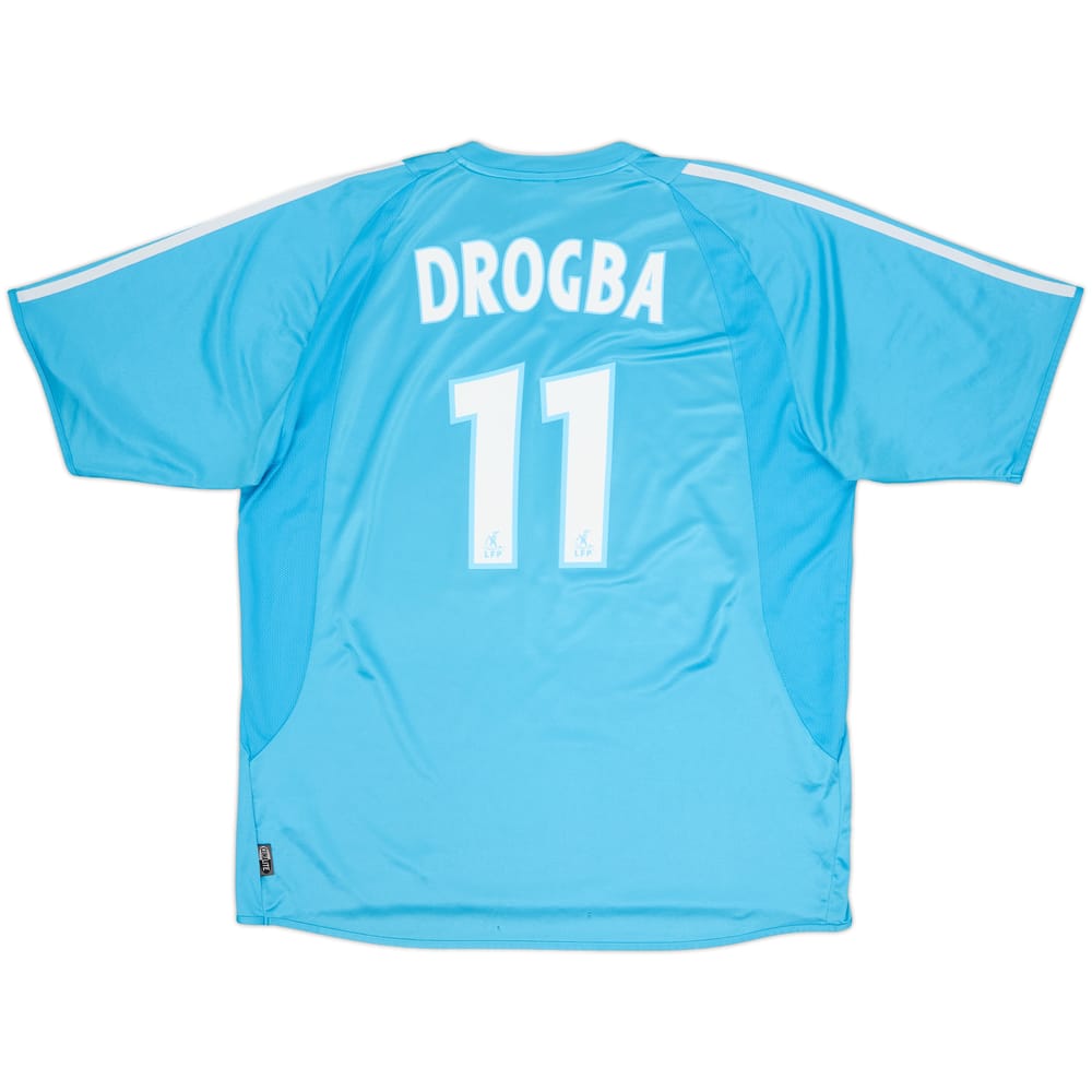 2003-04 Olympique Marseille Away Shirt Drogba #11 - 6/10 - (XL)