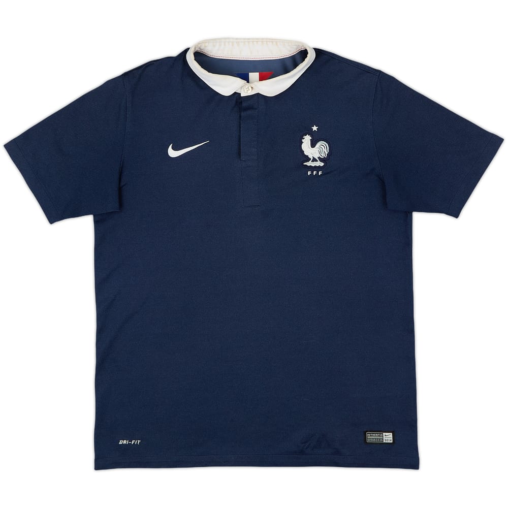2014-15 France Home Shirt - 5/10 - (XL.Boys)
