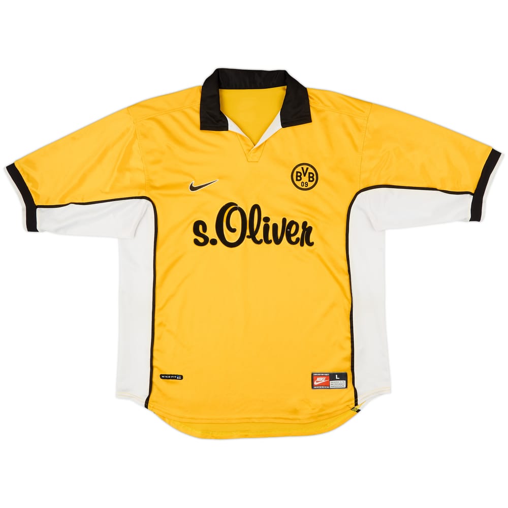 1998-00 Borussia Dortmund Home Shirt - 6/10 - (L)