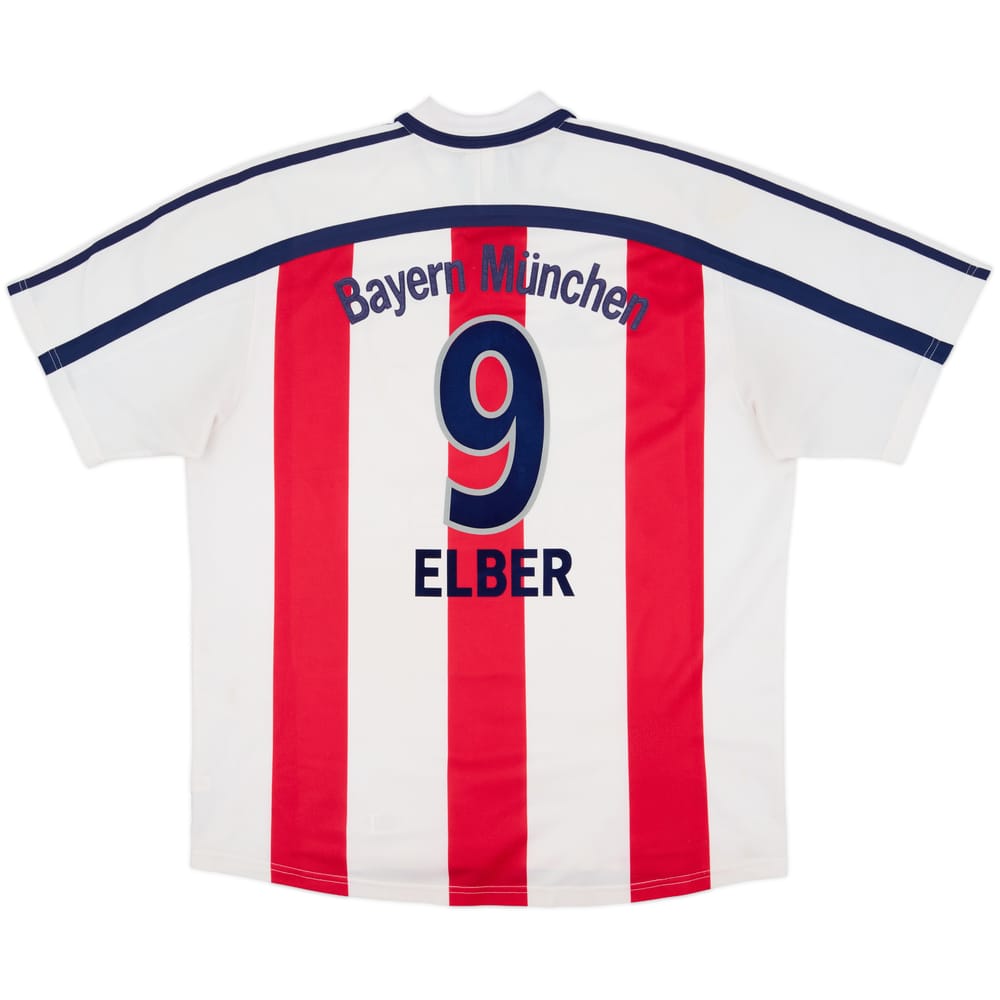 2000-01 Bayern Múnich Camiseta Visitante Elber #9 - 7/10 - (XL)