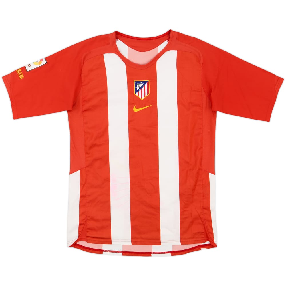2005-06 Atletico Madrid Home Shirt - 5/10 - (S)