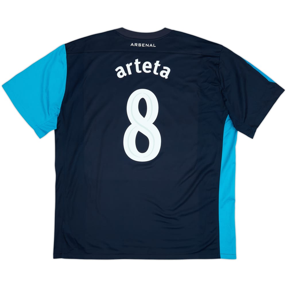 2011-12 Arsenal Away Shirt Arteta #8 - 7/10 - (XXL)