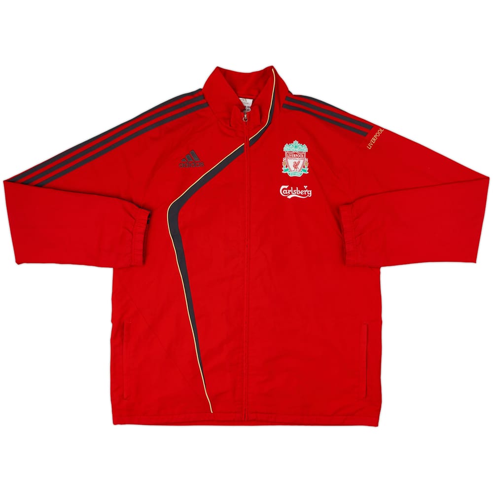 2009-10 Liverpool adidas Track Jacket - 7/10 - (XL)
