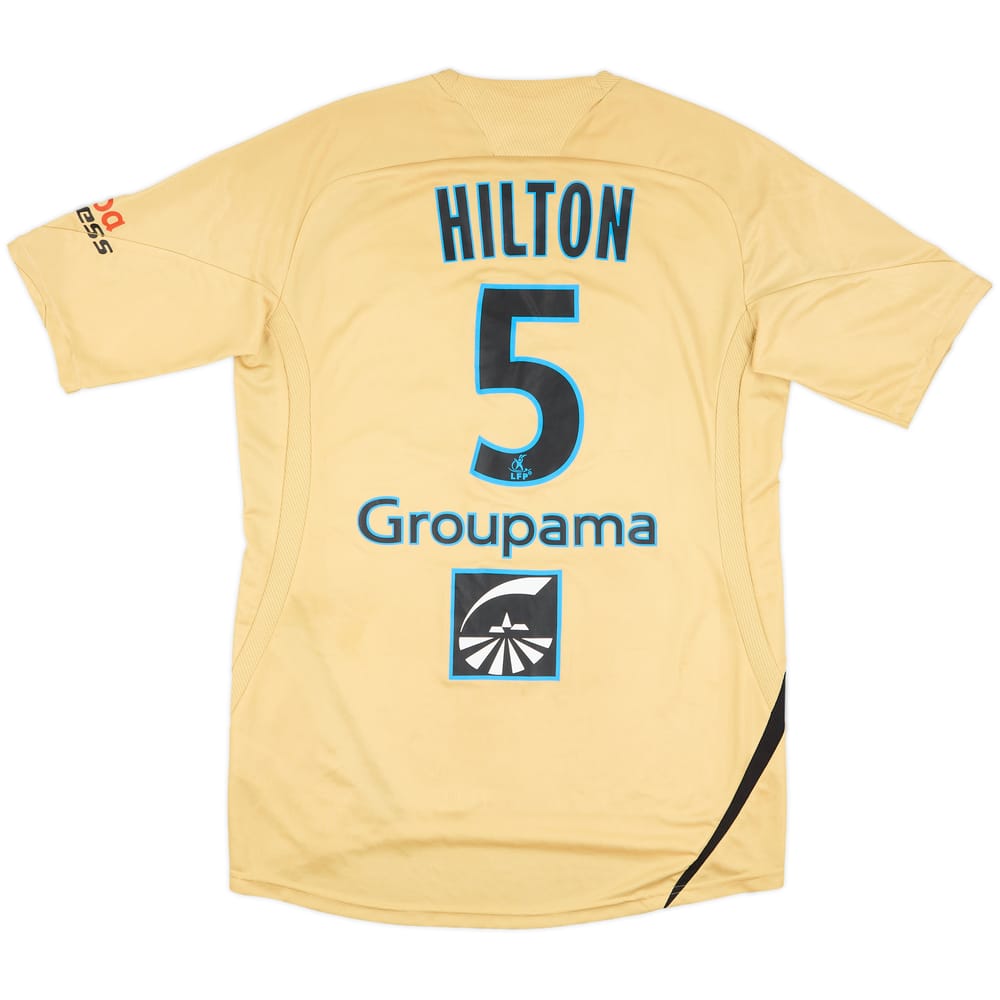 2008-09 Marseille Player Issue Third Shirt Hilton #5 - 6/10 - (XL)
