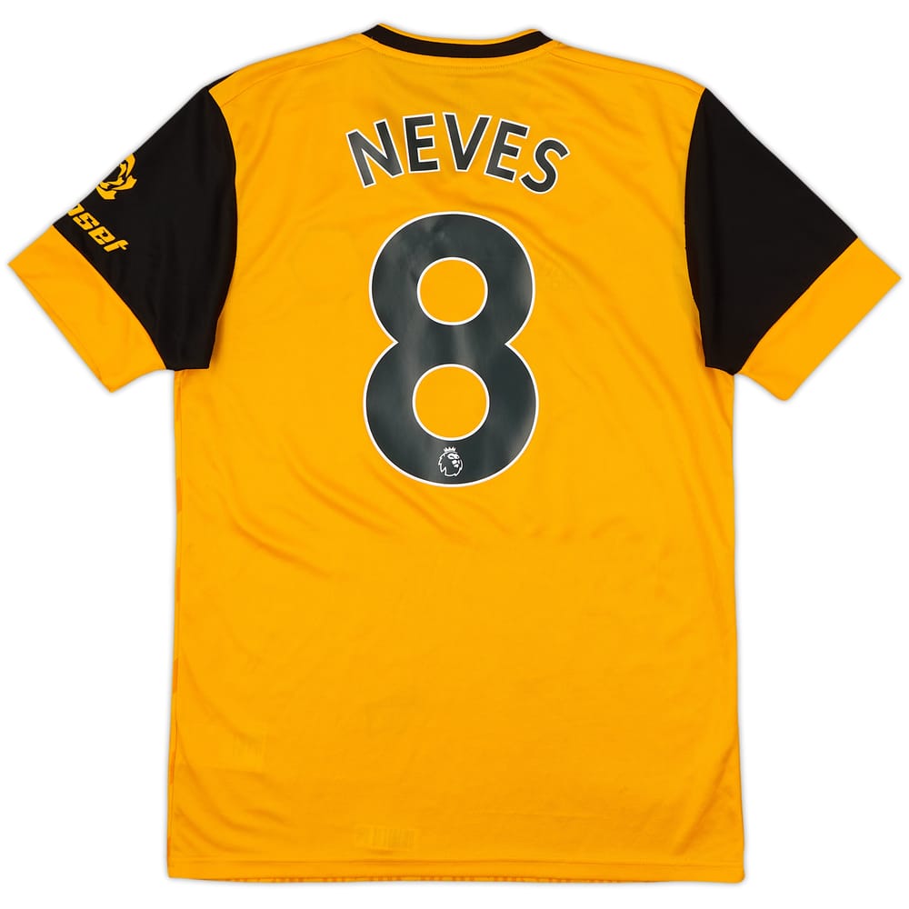 2020-21 Wolves Home Shirt Neves #8 - 7/10 - (S)