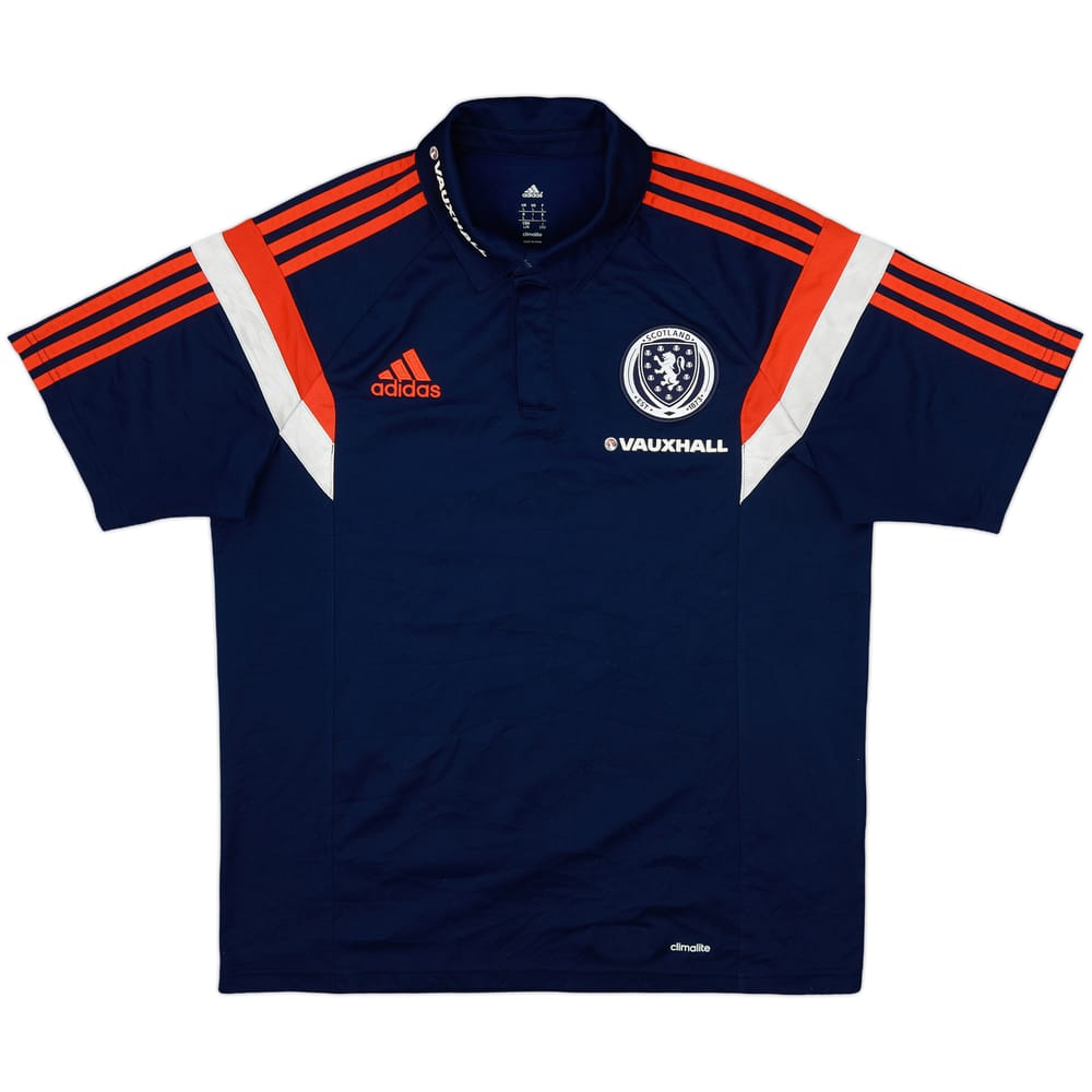 2013-14 Scotland adidas Polo Shirt - 10/10 - (L)