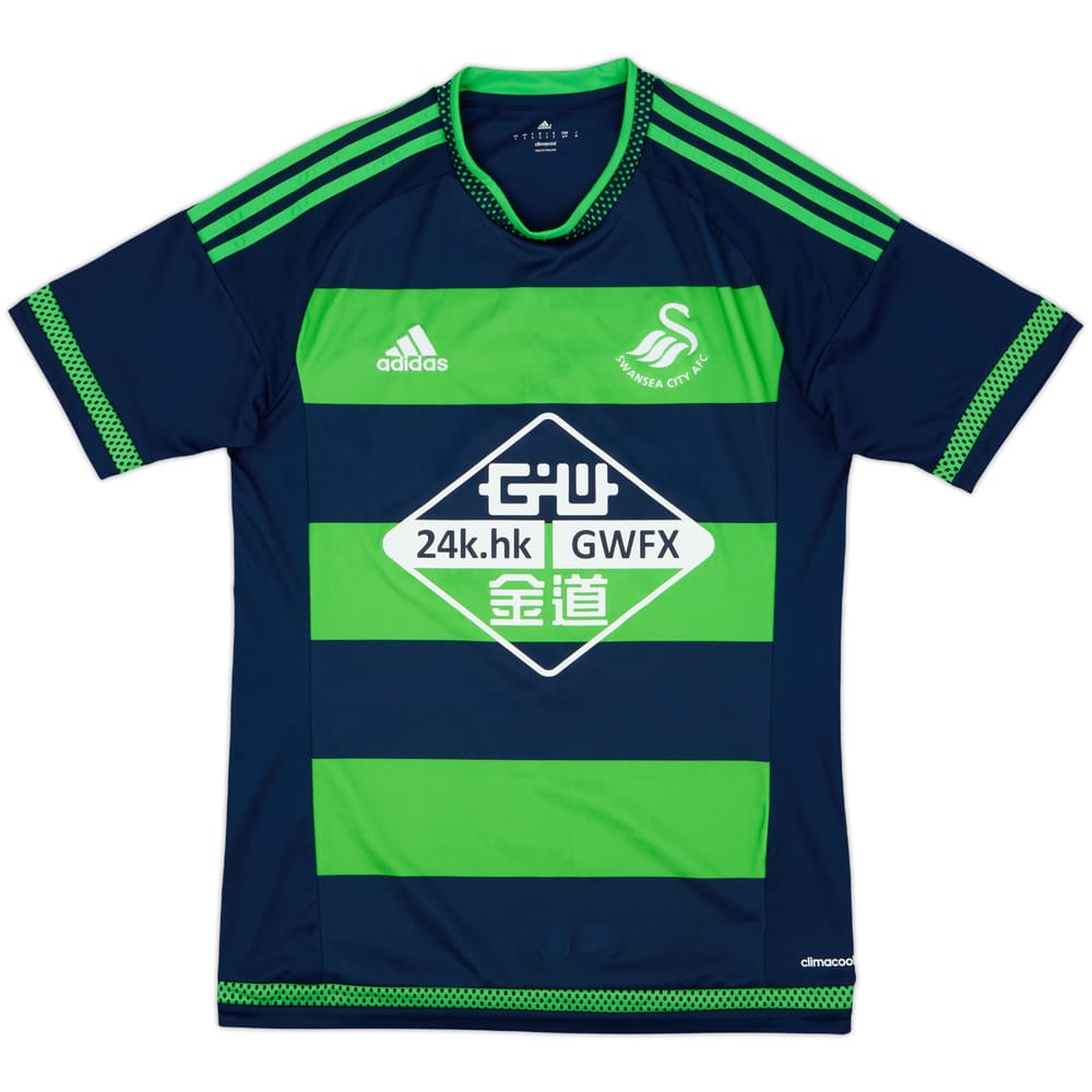 2015-16 Swansea Away Shirt #6 - 8/10 - (S)