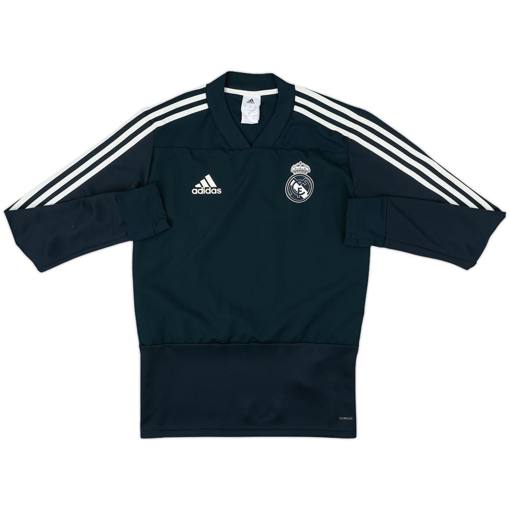 2018-19 Real Madrid adidas Drill Top - 8/10 - (XS)