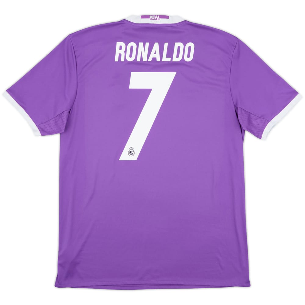 2016-17 Real Madrid Away Shirt Ronaldo #7 - 7/10 - (L)