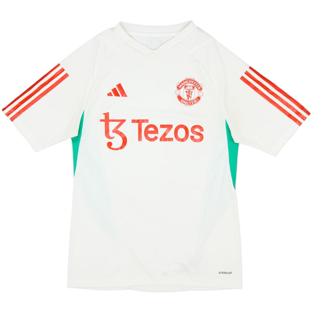 2023-24 Manchester United adidas Training Shirt - 8/10 - (S)