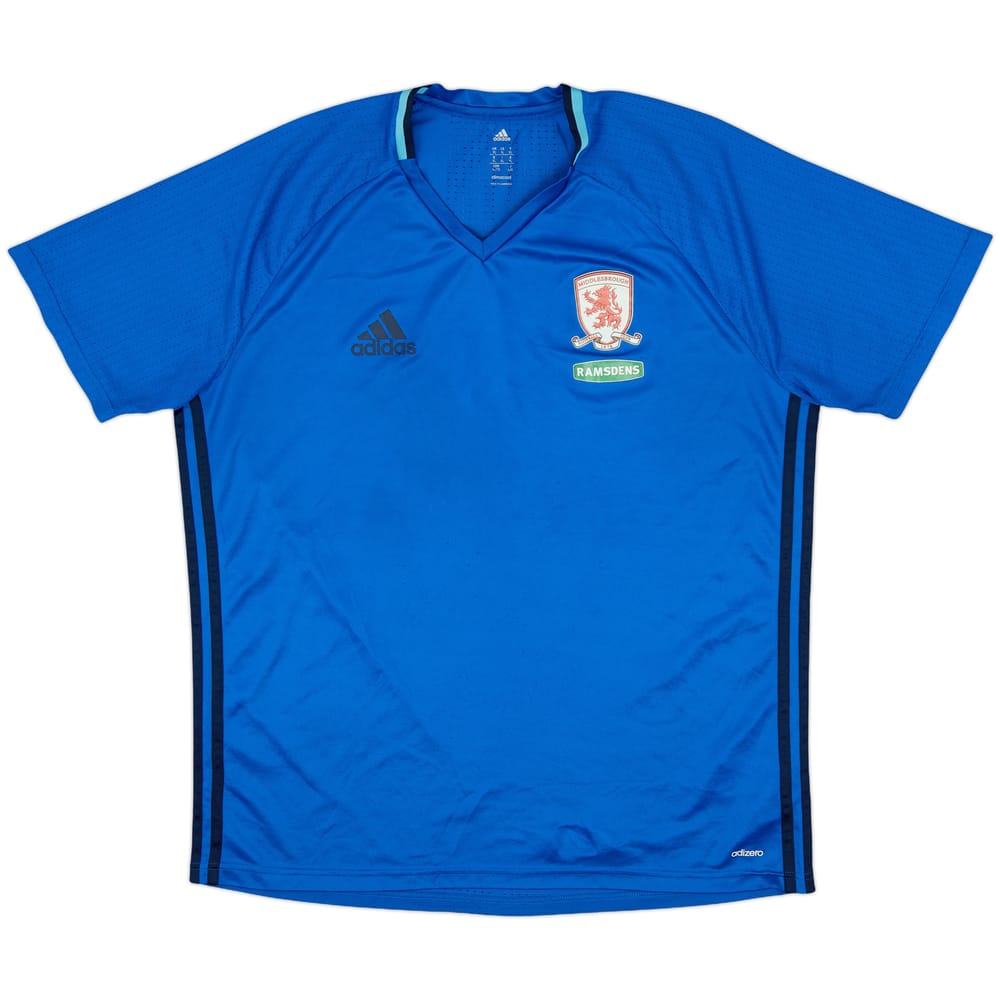 2016-17 Middlesbrough adidas Training Shirt - 8/10 - (XL)