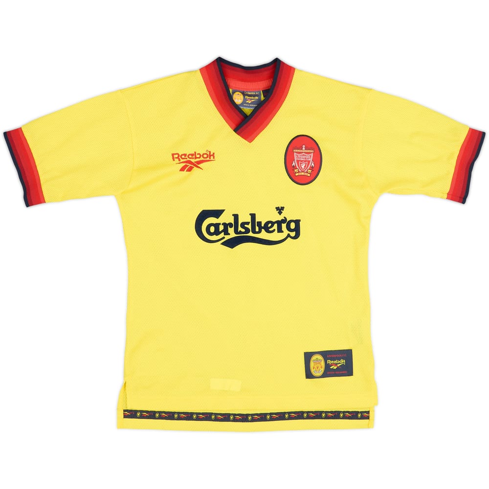 1997-99 Liverpool Away Shirt - 8/10 - (L.Boys)