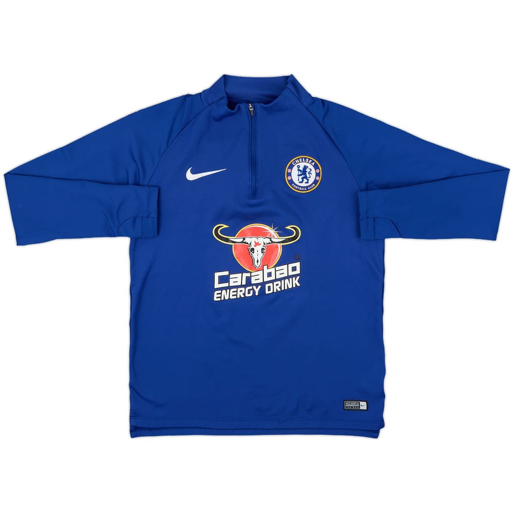2018-19 Chelsea Nike 1/4 Zip Drill Top - 7/10 - (S)