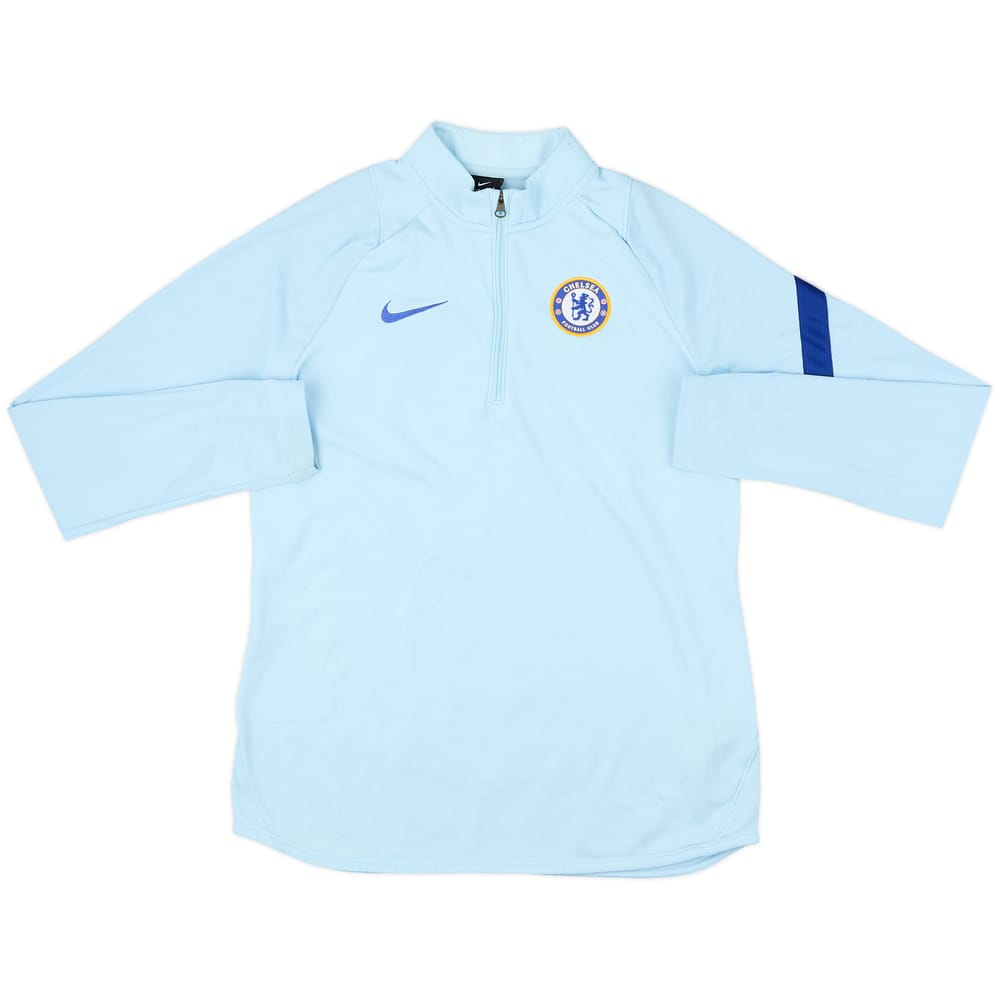 2020-21 Chelsea Nike 1/4 Zip Drill Top - 7/10 - (M)