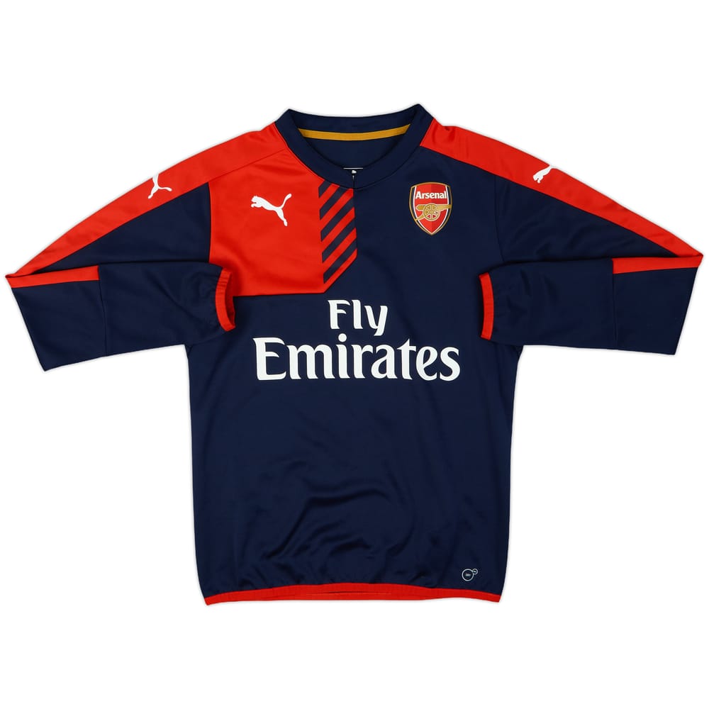 2015-16 Arsenal Puma Sweat Top - 10/10 - (S)
