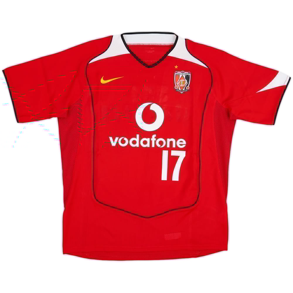 Camiseta de local del Urawa Red Diamonds 2005 #17 - 3/10 - (L)